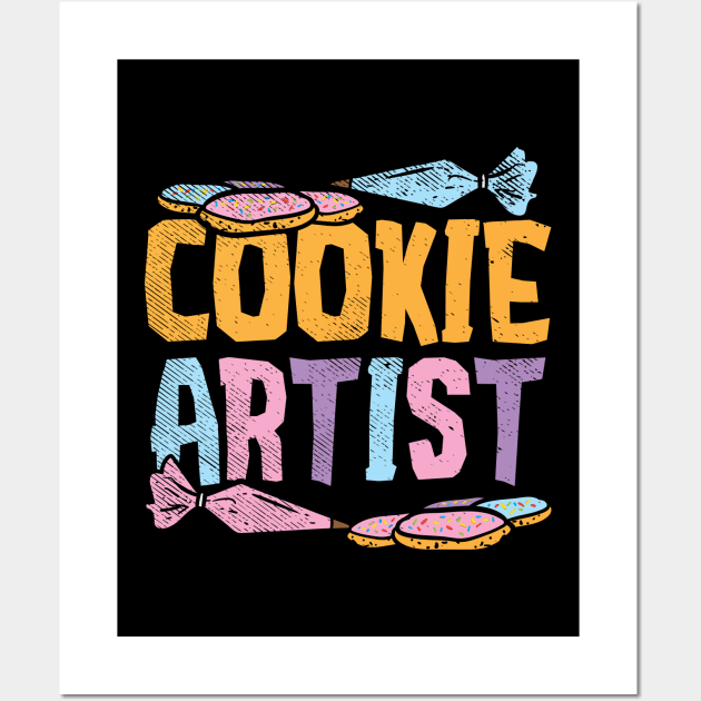 Cookie Artist Wall Art by maxdax